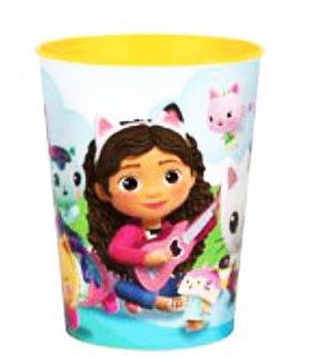 Gabby's Dollhouse Plastic Reusable Keepsake Cups (2ct)