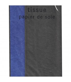 Hallmark 'Blue And Black' Tissue Paper (9 sheets)
