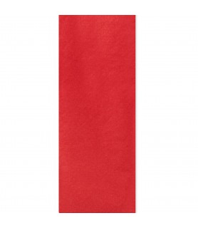  Tissue Paper 'Solid Red' (8 sheets)