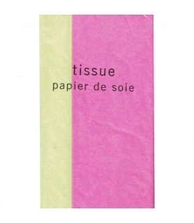 Hallmark 'Pink And Yellow ' Tissue Paper (9 sheets)