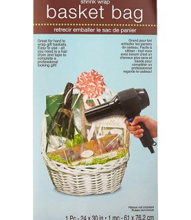 Shrink Wrap Basket Bag (1pc)