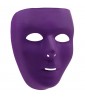 Purple Plastic Mask (1ct)