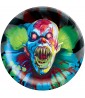 Creepy Carnival Blacklight Small Paper Plates (20ct)