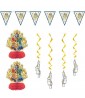 Harry Potter 'Wizarding World' Paper Hanging Swirl Decorations (7pcs)