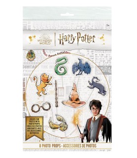 Harry Potter 'Wizarding World' Party Photo Props (8 ct)