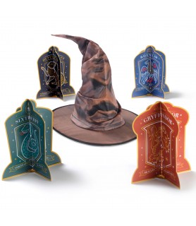 Harry Potter 'Hogwarts United3D Table Decorating Kit  (5pcs)