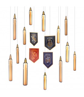 Harry Potter 'Hogwarts United' Hanging Paper Decoration (24ct)