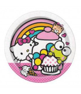 Hello Kitty And Friends Small Paper Plates (8ct)