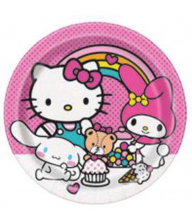 Hello Kitty And Friends Large Paper Plates (8ct)