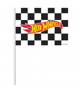 Hot Wheels 'Full Throttle' Race Flags Favors (8ct)