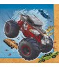 Hot Wheels Monster Truck Lunch Napkins (16ct)