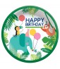 Jungle Birthday Large Paper Plates (8ct)
