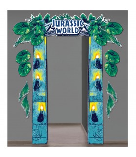Jurassic World 'Into the Wild' Deluxe Doorway Decoration (1ct)