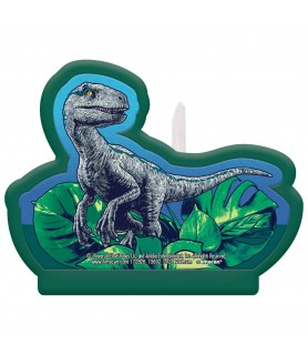 Jurassic World 'Into the Wild' Birthday Cake Candle (1ct)