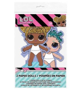 LOL Surprise! 'Friends' Paper Dolls (2ct)