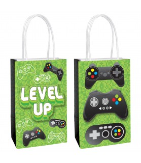 Level Up Create Your Own Kraft Paper Favor Bags  (8ct)