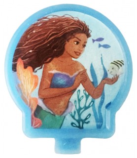  The Little Mermaid 'Beyond The Sea' Cake Candle (1ct)