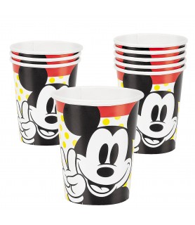 Mickey Mouse 'Retro' 9oz Paper Cups (8ct)
