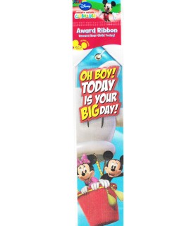 Mickey Mouse 'Big Day' Award Ribbon (1ct)