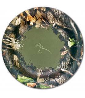 Hunting and Fishing 'Next Camo' Small Paper Plates (8ct)