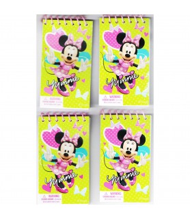 Minnie Mouse Mini Notepads/ Favors (4ct)