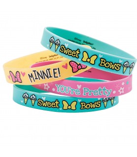 Minnie Mouse 'Happy Helpers' Rubber Bracelets (6ct)