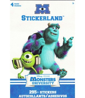Monsters University Inc. Sticker Book (295 stickers)