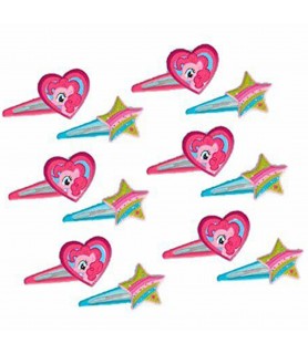 My Little Pony 'Friendship is Magic' Glitter Hair Clips / Favors (12ct)