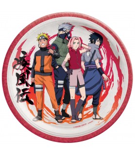  Naruto Large Paper Plates (8ct)
