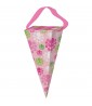 Happy Birthday 'Ocean Preppy Girl' Cone Shaped Treat Boxes (6ct)