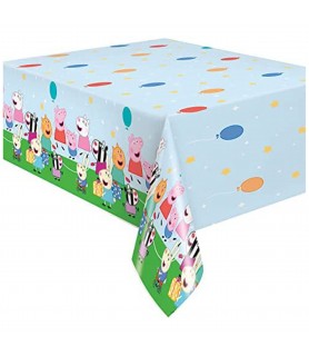 Peppa Pig And Friends Plastic Tablecover (1ct)