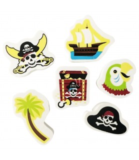 Pirate Party Erasers / Favors (12ct)