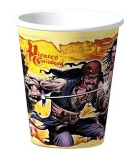 Pirates of the Caribbean 9oz Paper Cups (8ct)