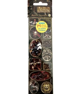 Pirates of the Caribbean Stickers (2 sheets)