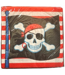 Pirate Party 'Ahoy!' Lunch Napkins (16ct)