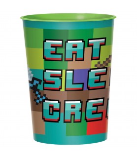 Pixel Party Plastic Reusable Keepsake Cups (2ct)
