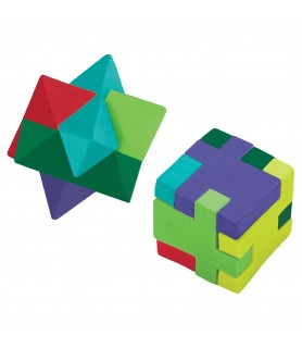 Pixel Party Puzzle Cube Erasers / Favors (12ct)