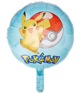 Pokemon 'Pikachu Pokeball' Foil Mylar Balloon (1ct)