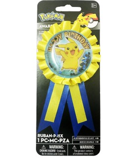 Pokemon 'Happy Birthday' Guest of Honor Ribbon (1ct)