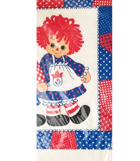 Raggedy Ann and Andy Vintage Paper Tablecover (1ct)