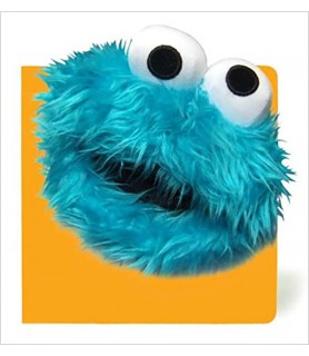 Sesame Street Cookie Monster Furry Faces Board Book (1ct)