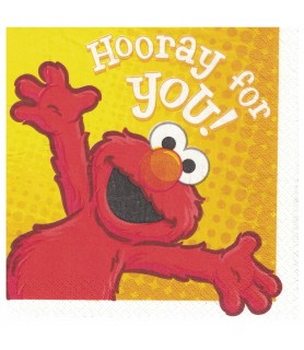 Sesame Street Elmo 'Hooray for Elmo' Lunch Napkins (16ct)