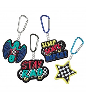 Skater Party Deluxe Vinyl Keychain Favors (8ct)