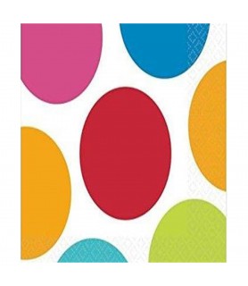 Cabana Dot Lunch Napkins (16ct)