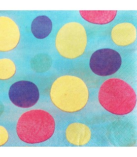 Colorful Polka Dots Small Napkins (16ct)