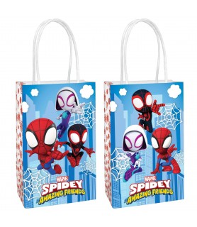 Spidey & His Amazing Friends Paper Kraft Bags (8ct)