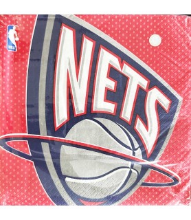 NBA New Jersey Nets Lunch Napkins (16ct)