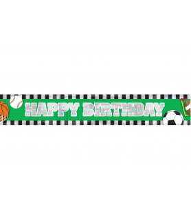 All Star Birthday Foil Banner (1ct)