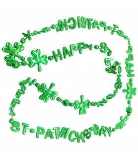 St. Patrick's Day Shamrock Necklace (1ct)