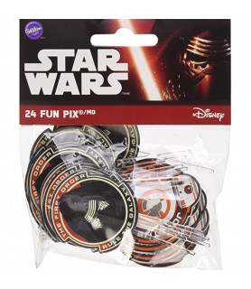 Star Wars Fun Pix Cupcake Toppers / Picks (24ct)